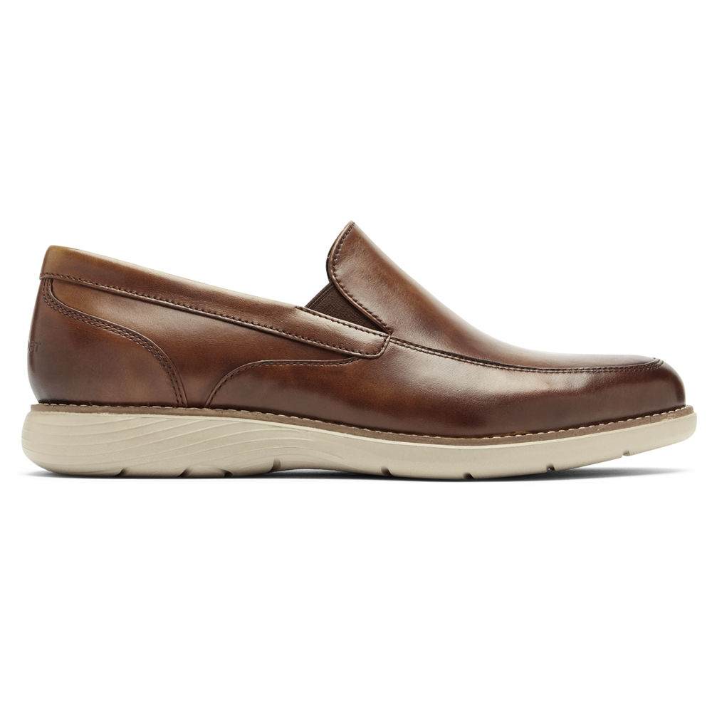 Rockport Loafers For Mens Brown - Garett Venetian - FV9681470